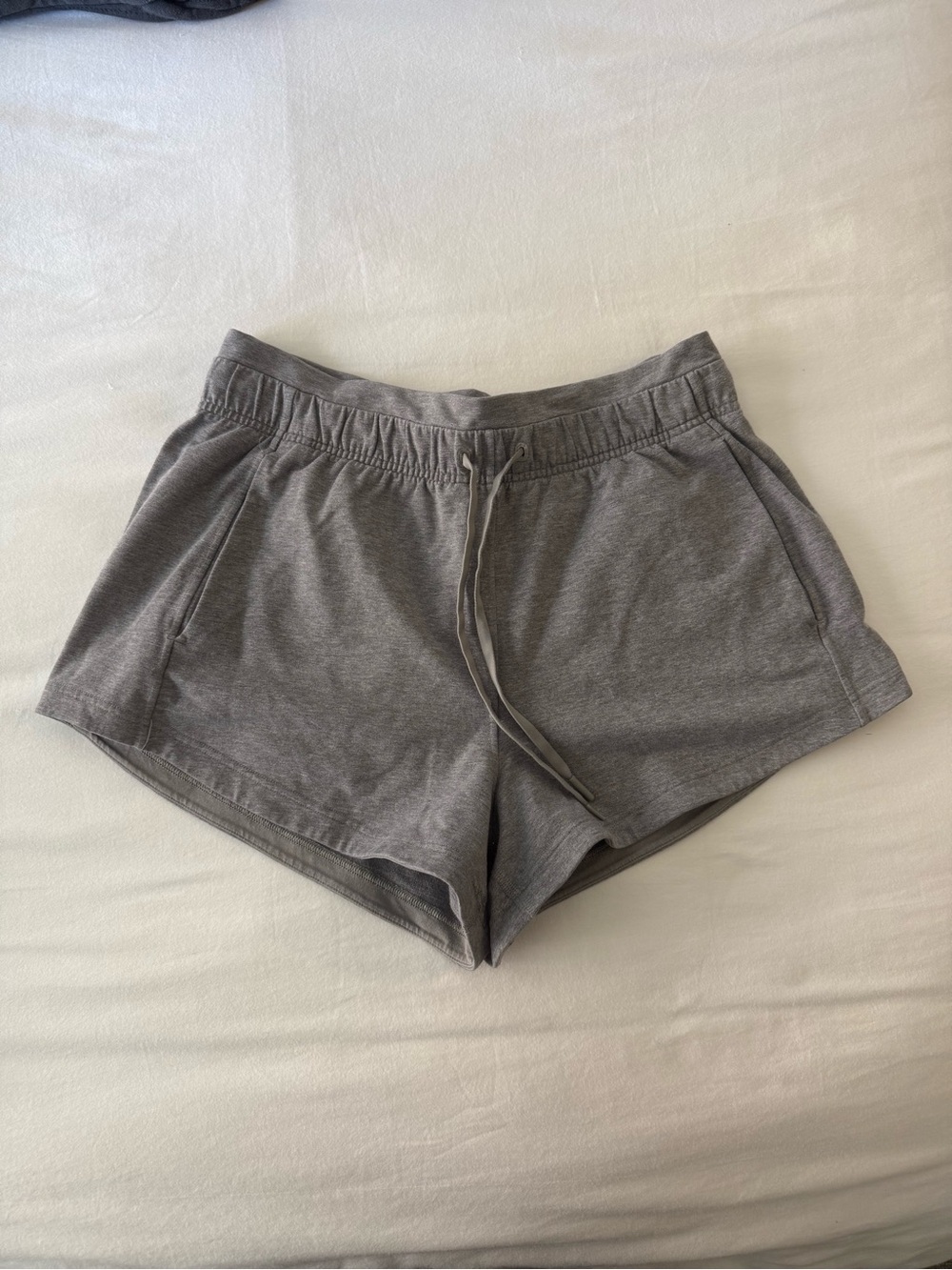 Lululemon Gray Drawstring Shorts